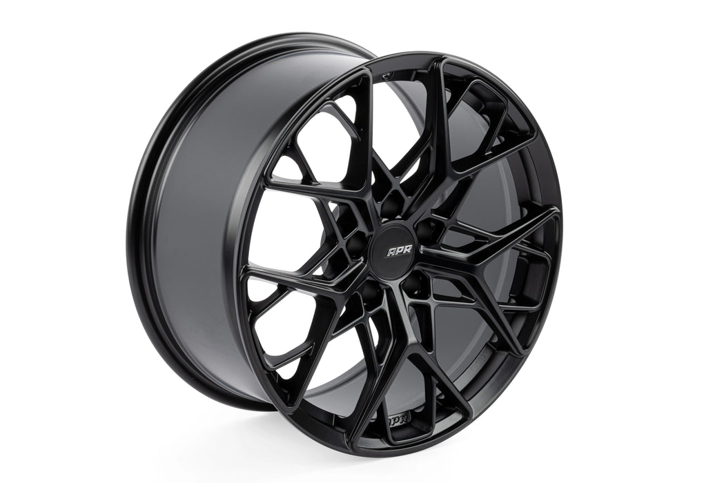 APR A01 Flow Formed Wheels (Satin Black) - Set of 4 — VAG Garage ...