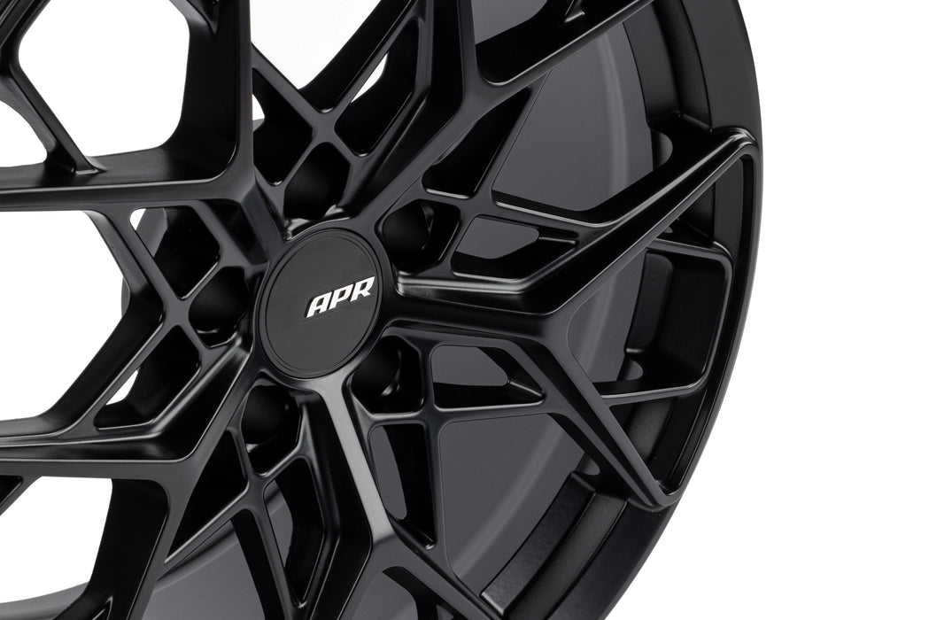 APR A01 Flow Formed Wheels (Satin Black) - Set of 4 — VAG Garage ...