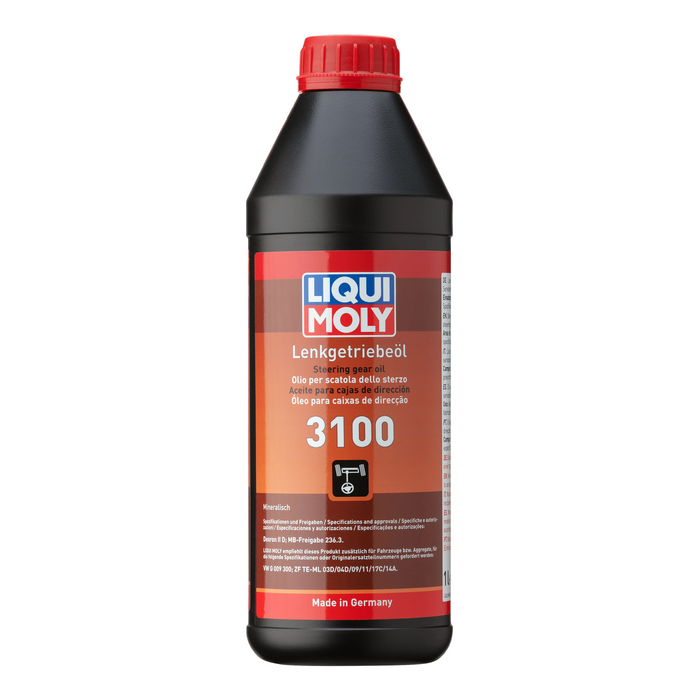 LIQUI MOLY – Power Steering Oil 3100 (1L) VW G009300 – Hydraulic / Steering Fluid