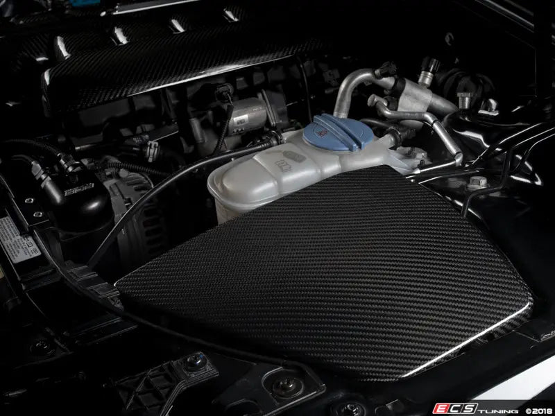 ECS Tuning Carbon Fibre Left Side Engine Cover - Audi B8 A4/A5 2.0T