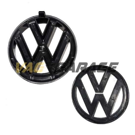 VW Gloss Black Badge Set (Clip on) MK6 — VAG Garage Australia PTY LTD