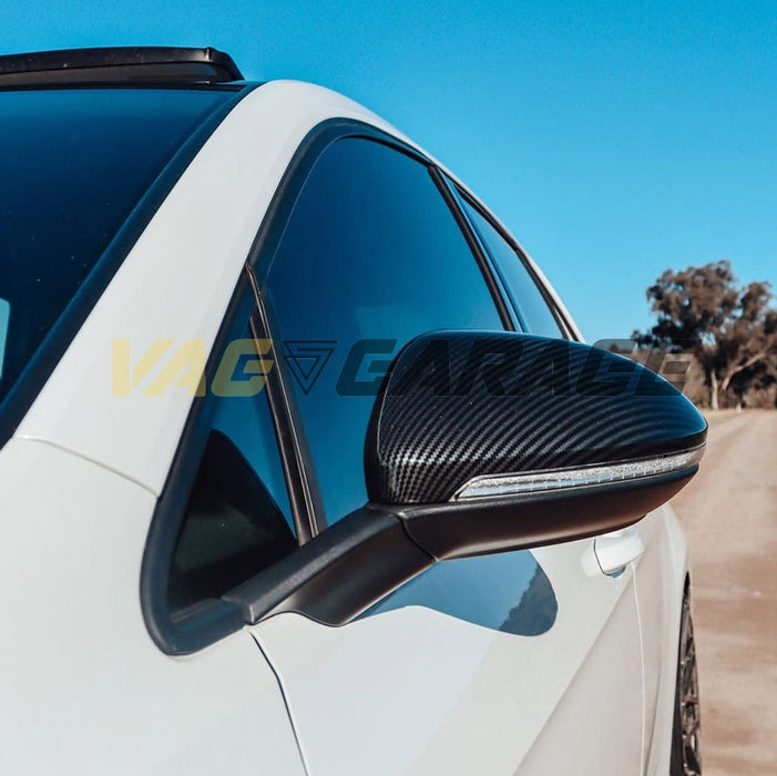 Carbon Fibre Style Replacement Mirror Covers MK7/7.5 GTI/R — VAG Garage  Australia PTY LTD