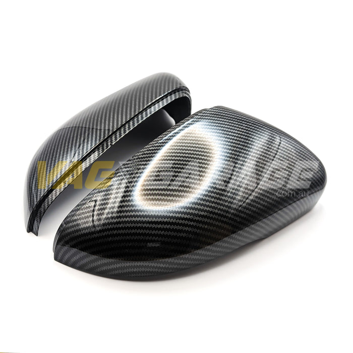 Carbon Fibre Style Replacement Mirror Covers Scirocco