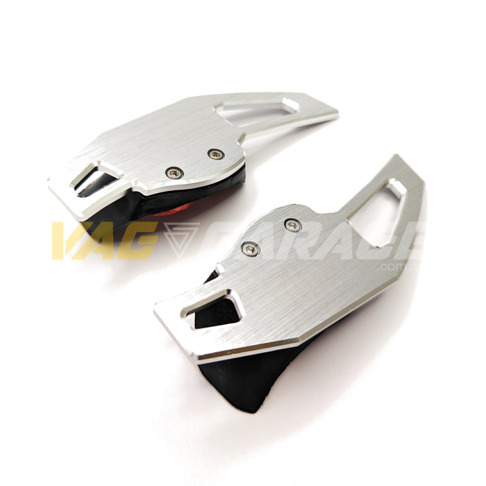 DSG Paddle Shift Extensions (Anodized Silver) - VW MK5/6 GTI/R | SKODA Octavia MK3 | VW R32 | Polo 6R GTI