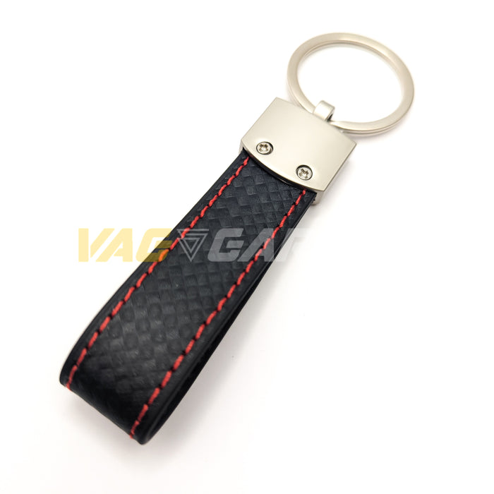 GTI/R Keyring with Red Stitching