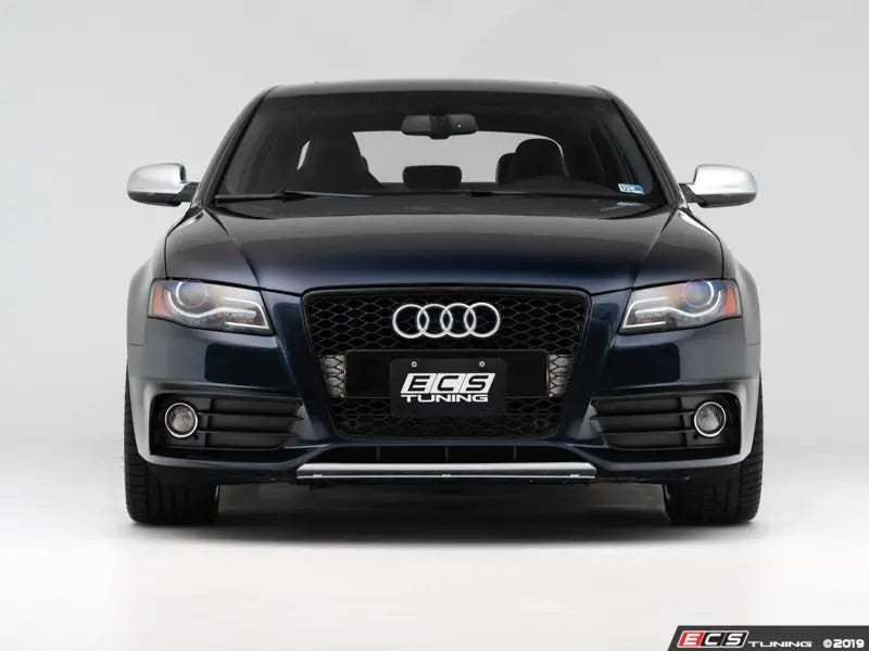 Audi B8 PFL S4 / A4 S-Line Front Bumper Grille Flare Set - Gloss Black