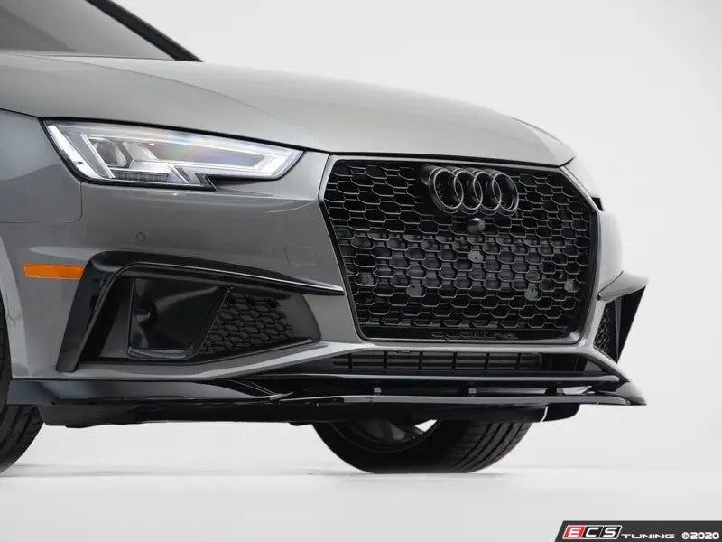 Audi B9.5 Mid-Facelift S4 / A4 S-Line Facelift 3 Piece Front Lip - Gloss Black
