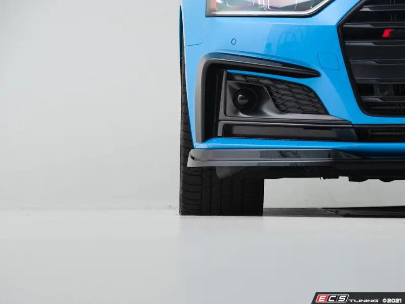 Audi B9 S5 / A5 S-Line Facelift Front Lip - Gloss Black