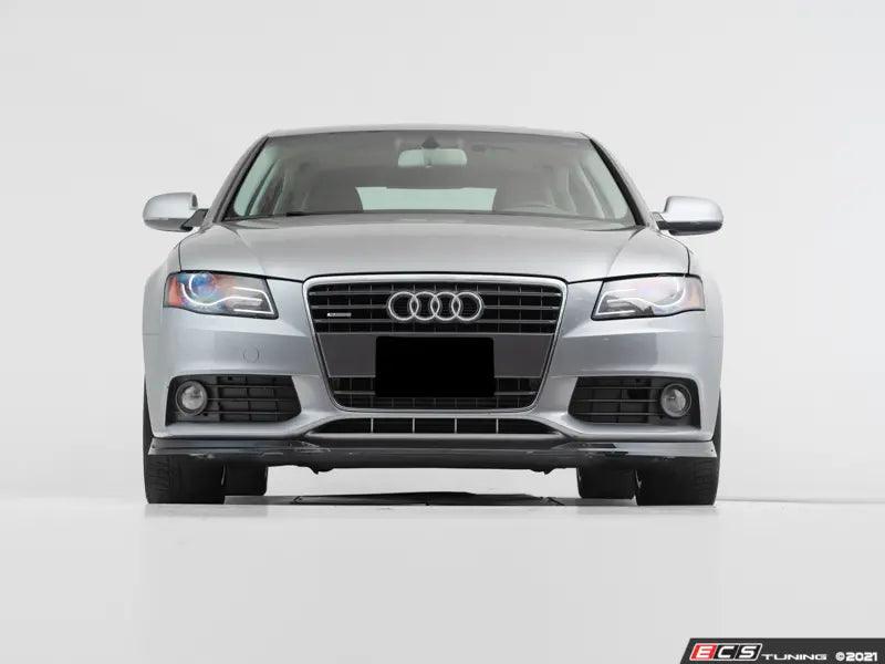 Audi B8 A4 Front Lip - Gloss Black