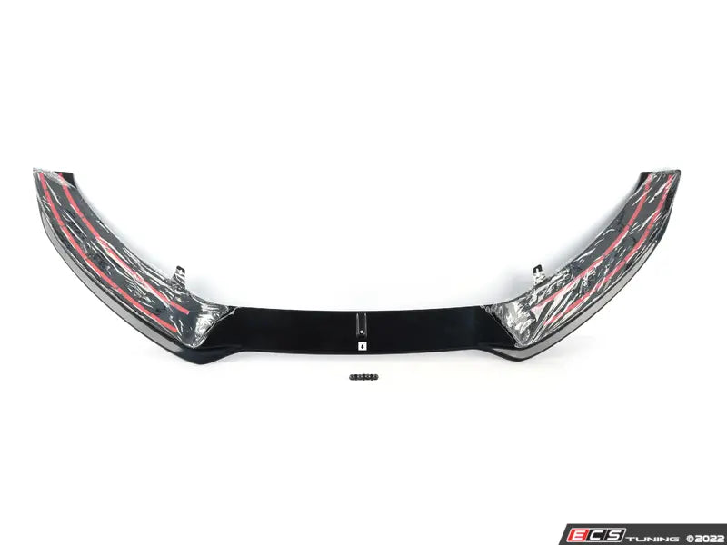 Audi B8 A4 Front Lip - Gloss Black