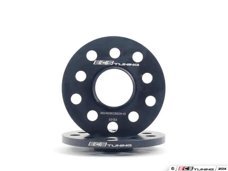 ECS Tuning - 10mm Spacer Kit with Black Ball Seat Bolts 57.1CB