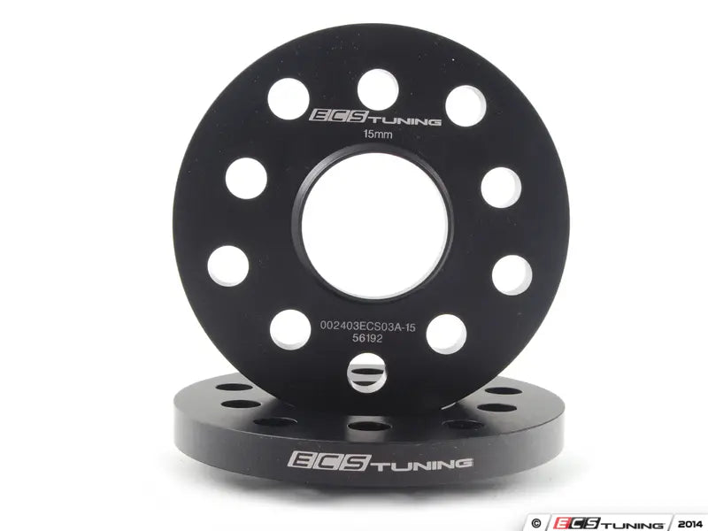 ECS Tuning - MQB Flush Kit with Black Ball Seat Bolts 15/20mm F/R