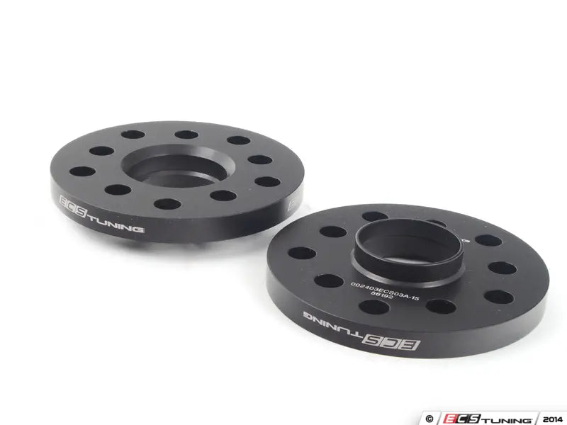 ECS Tuning - MQB Flush Kit with Black Ball Seat Bolts 15/20mm F/R