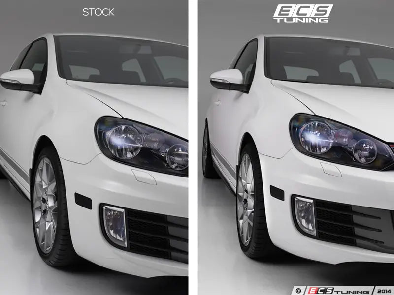 ECS Tuning - MK5/MK6 Flush Kit with Black Ball Seat Bolts 10/15mm F/R
