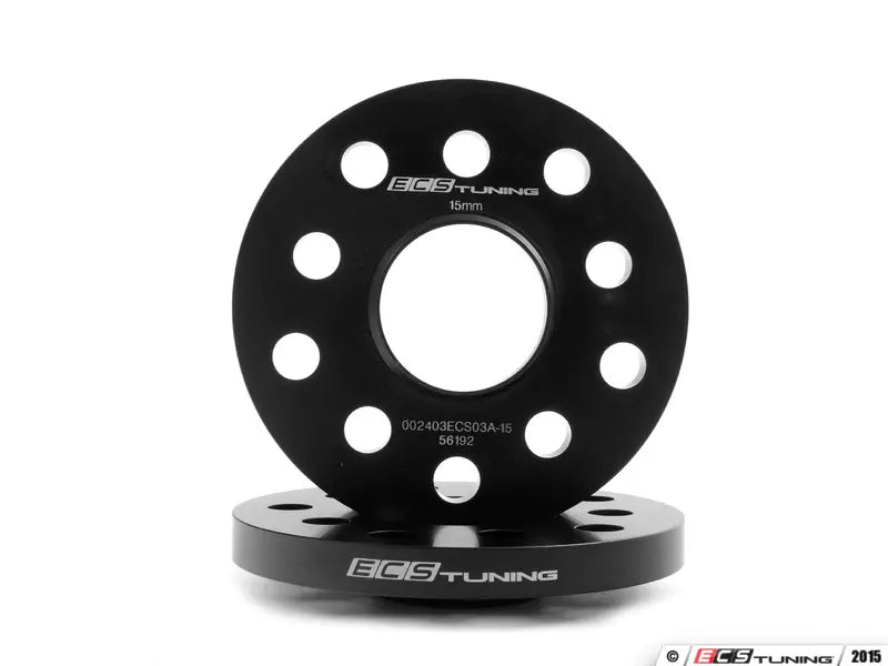 ECS Tuning - 15mm Spacer Kit with Black Ball Seat Bolts 57.1CB