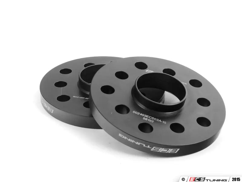 ECS Tuning - 15mm Spacer Kit with Black Ball Seat Bolts 57.1CB