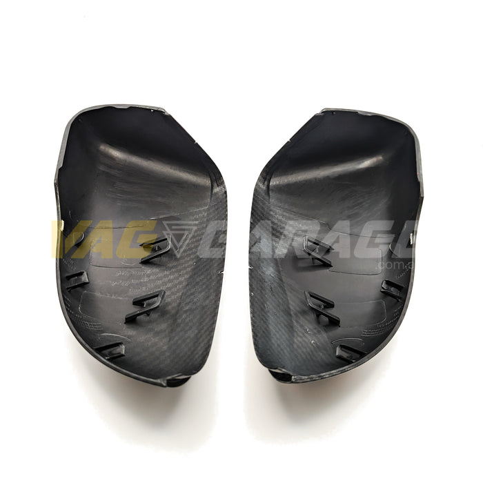 Carbon Fibre Style Replacement Mirror Covers Scirocco