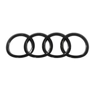 Genuine Audi Rear '4 Rings' Gloss Black Badge for RS5 - 8W8853742A T94