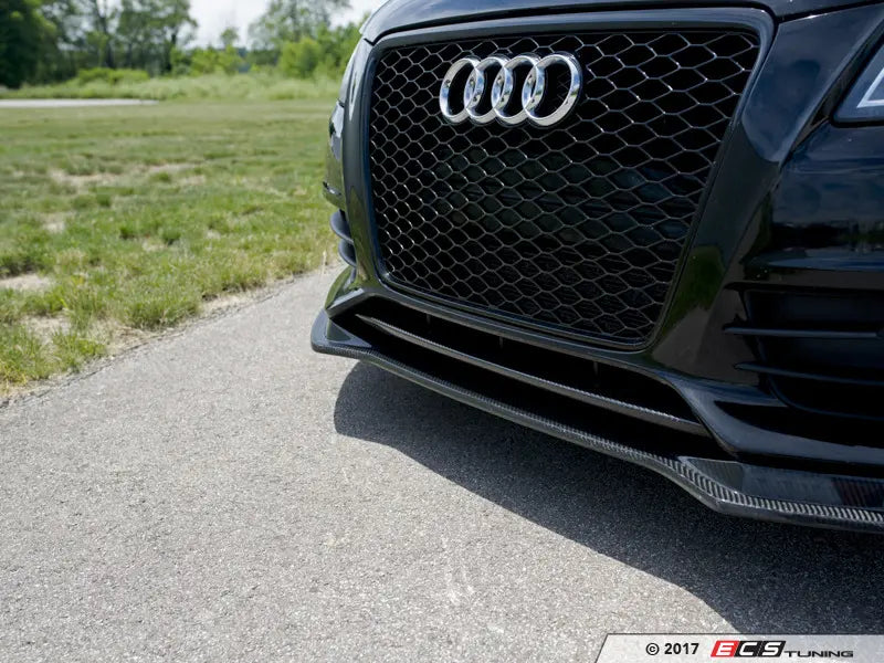 Audi B8 S4 / A4 S-Line Facelift OEM Lip Overlay - Carbon Fibre