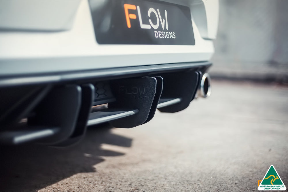 Flow Design VW MK7.5 Golf GTI Flow-Lock Rear Diffuser