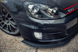 FLOW DESIGNS VW MK6 GOLF GTI ADJUSTABLE FRONT SPLITTER EXTENSIONS (PAIR) - VAG Garage Australia ® - VW/AUDI Aerokits, Aftermarket Parts & Accessories.