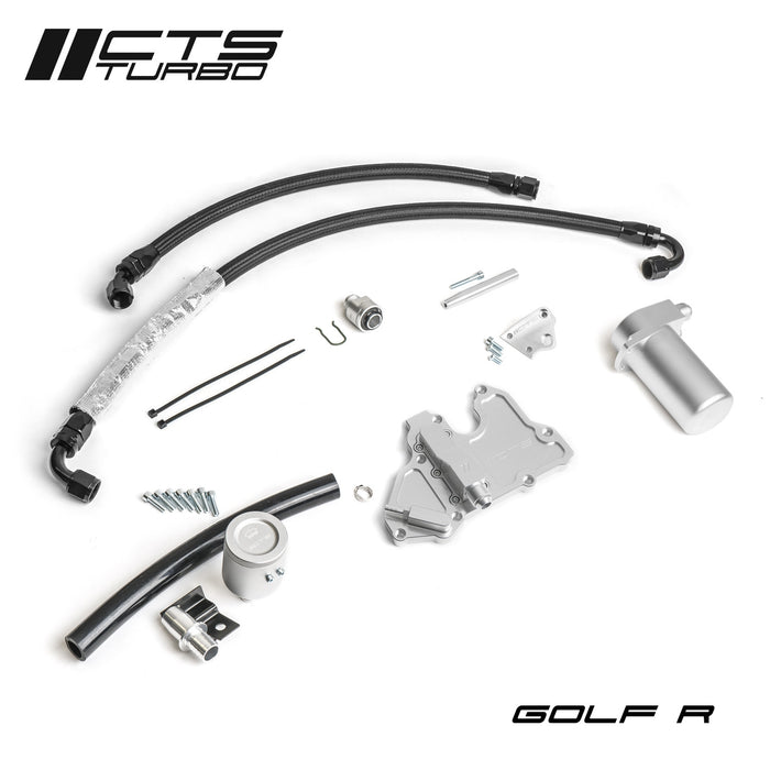 CTS Turbo - MK7 Golf R / 8V S3 Catch Can Kit