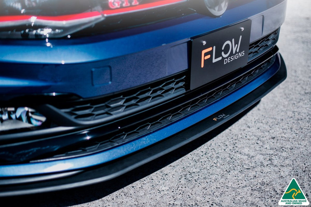 Flow Design VW Polo AW GTI Front Lip Splitter - VAG Garage Australia PTY LTD