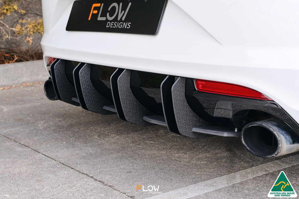 Flow Design VW Scirocco R (FL) Flow-Lock Rear Diffuser