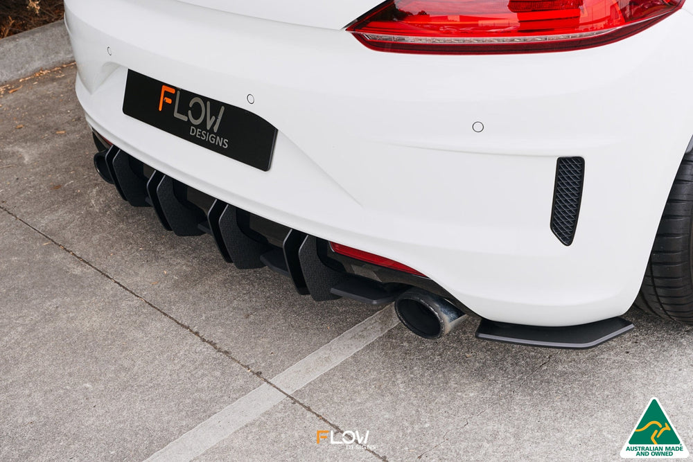 Flow Design VW Scirocco R (FL) Rear Spats (Pair)