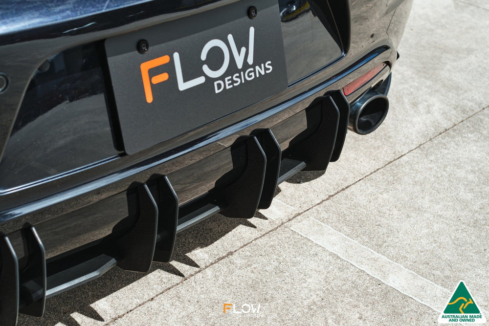 Flow Design VW Scirocco R (PFL) Flow-Lock Rear Diffuser