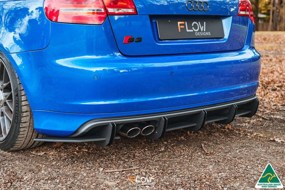 Flow Design Audi S3 8P 2 FL Sportback Flow-Lock Rear Diffuser