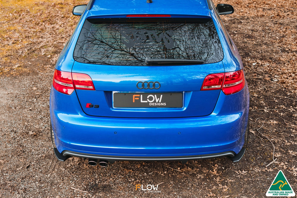 Flow Design Audi S3 8P 2 FL Sportback Rear Spats V3 (Pair)