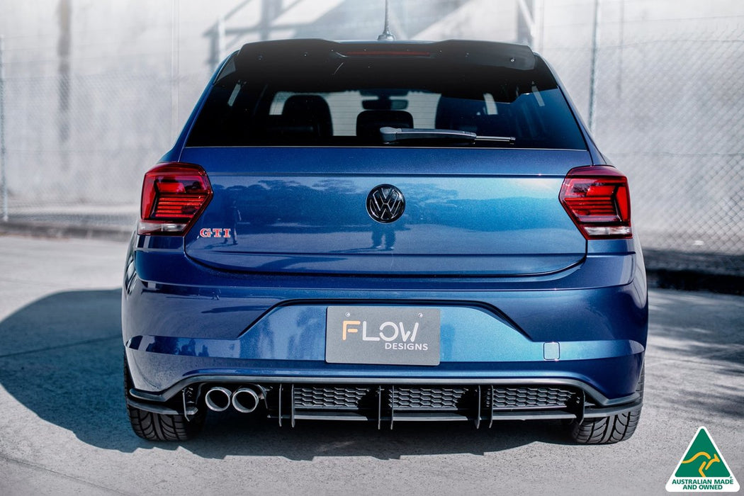Flow Design VW Polo AW GTI Flow-Lock Rear Diffuser — VAG Garage ...