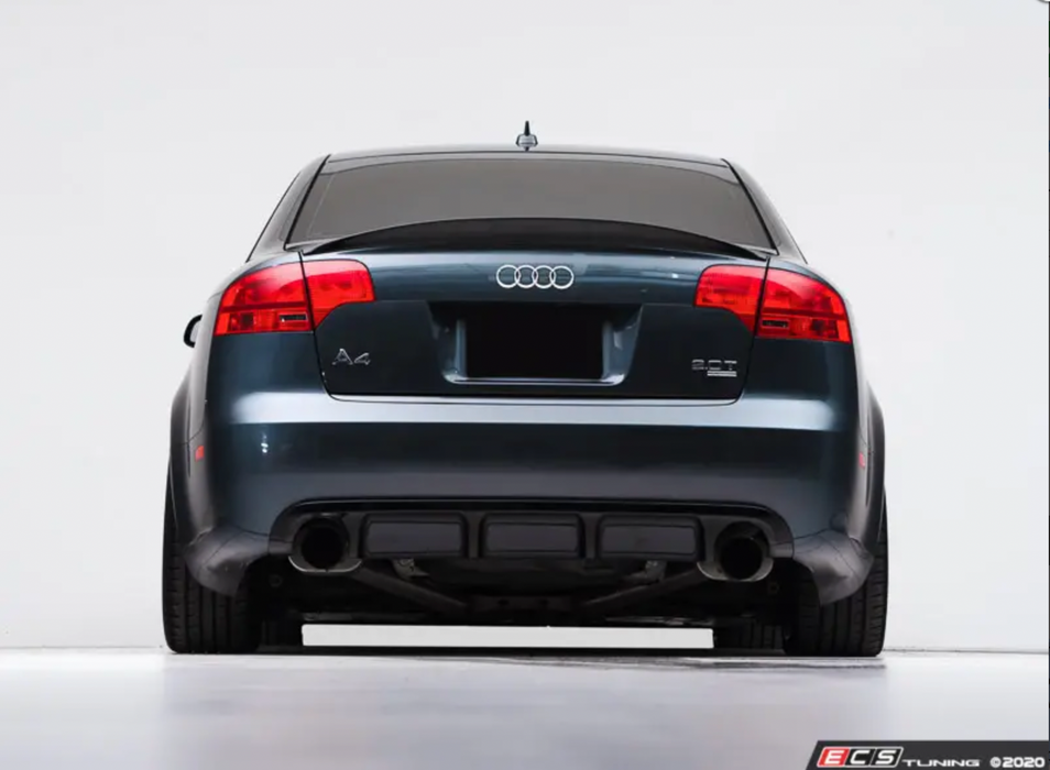 Audi B7 A4 Rear Diffuser - Gloss Black — VAG Garage Australia PTY LTD