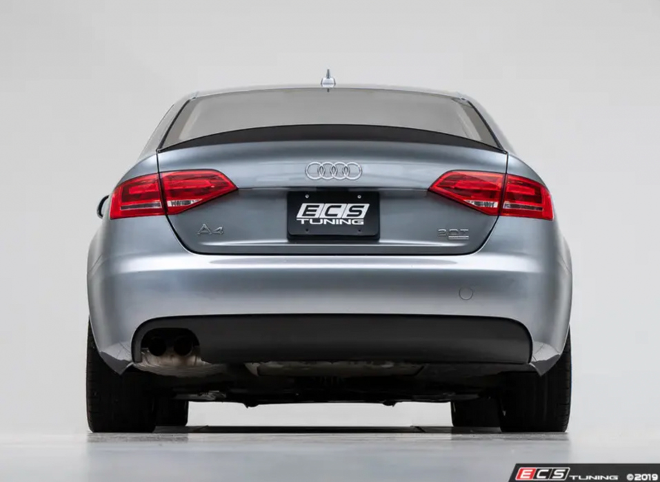 ECS Tuning Audi Pre-Facelift B8 A4 Trunk Spoiler - Gloss Black