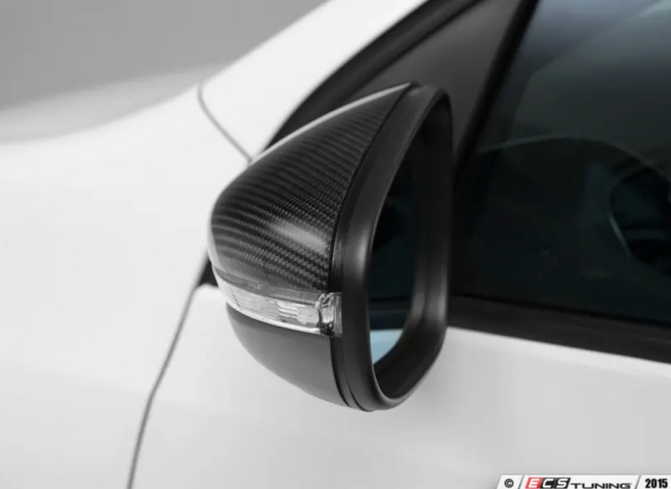 ECS Tuning - Genuine Carbon Fibre Replacement Mirror Covers MK6