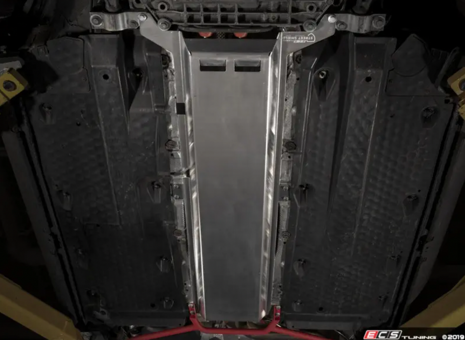 ECS Tuning Aluminum Street Shield Tunnel Brace MQB MK7/7.5R Audi S3 8V - AWD