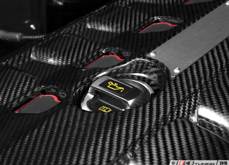 ECS Tuning Carbon Fibre Engine Cover - Audi B8 A4/A5 2.0T