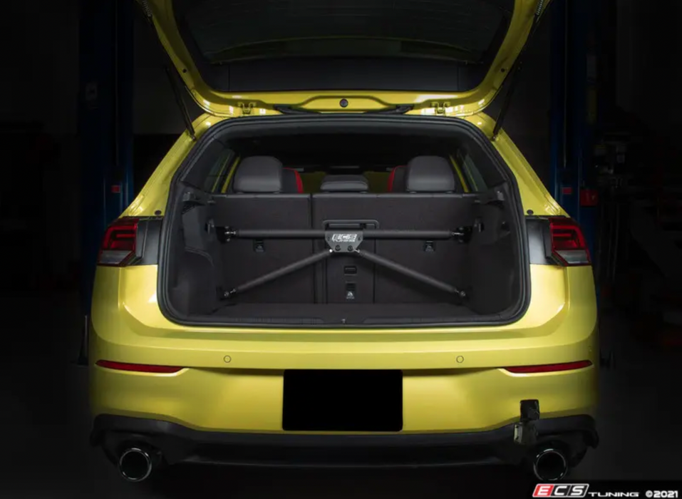 ECS Tuning MK7/MK8 Rear Stress Bar Kit - Stage 2 (Add-on)