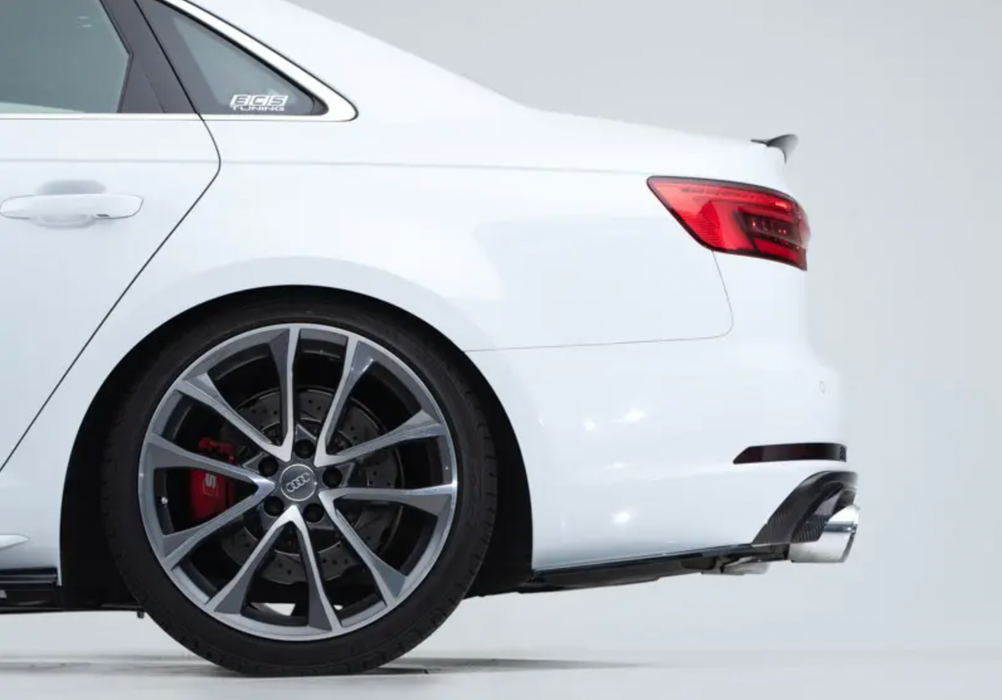 Audi B9 S4 / A4 S-Line Rear Spats - Gloss Black