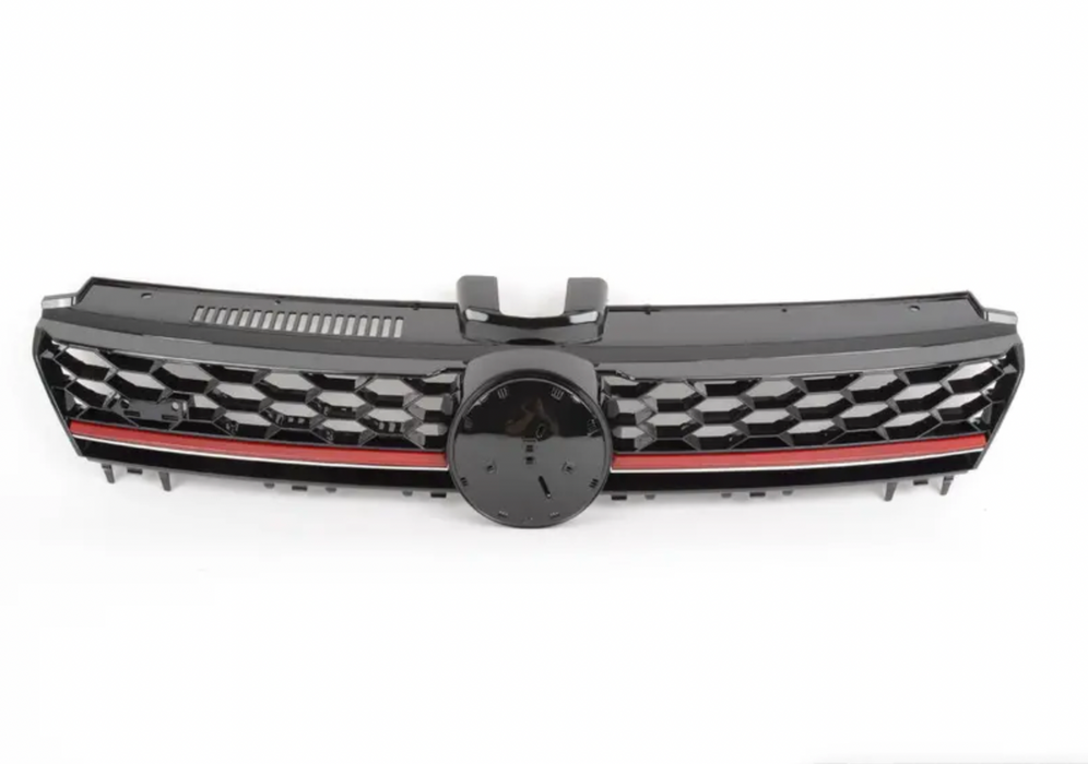Bremmen Parts - MK7/7.5 GTI Lighting Package Grille with Red Strip