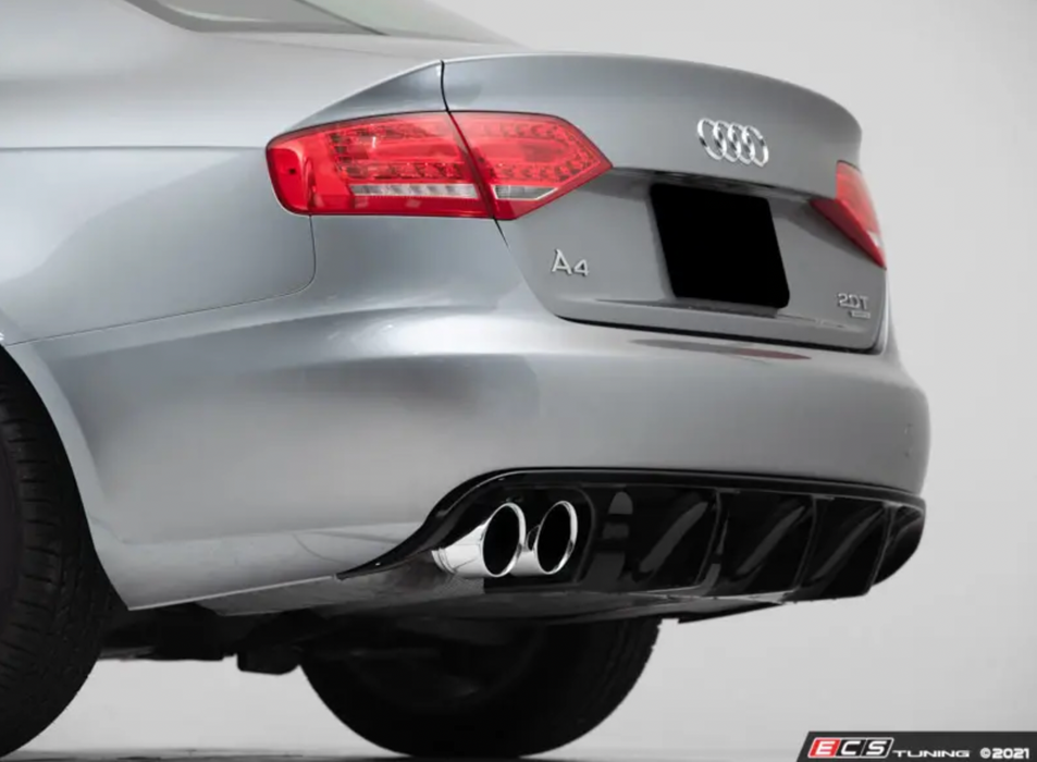 Audi a4 b8 rear diffuser single exhaust deals