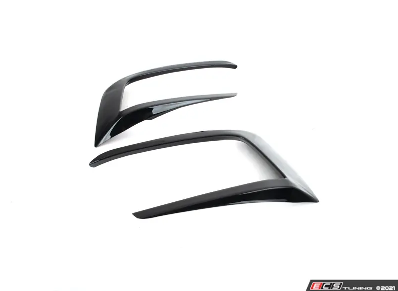 ECS Tuning MK7 GTI Gloss Black Foglight Covers - VAG Garage Australia PTY LTD