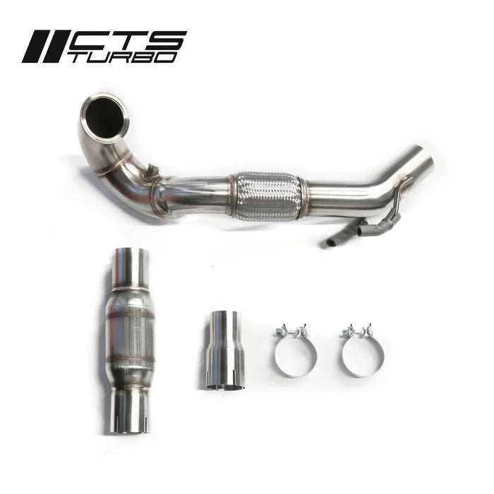 CTS Turbo - Downpipe with Catalytic Converter for MK7 GTI