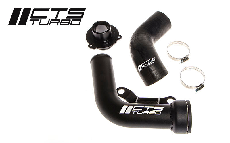 CTS Turbo Outlet Pipe Kit with Turbo Muffler Delete for MK6R — VAG