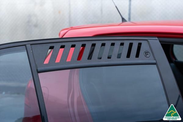 Flow Design MK5 Golf GTI & R32 Window Vents (Pair) - VAG Garage Australia ® - VW/AUDI Aerokits, Aftermarket Parts & Accessories.