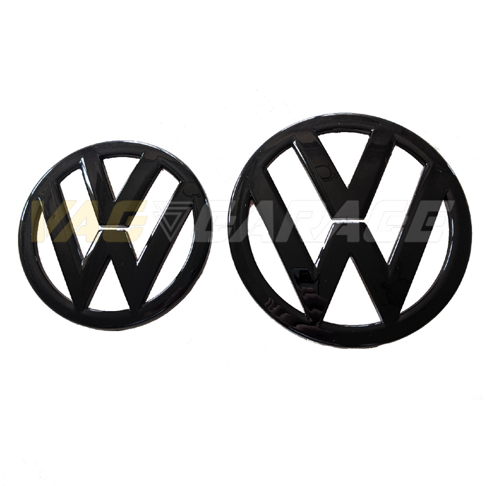 VW Gloss Black Badge Set - Scirocco PFL (2009 - 2014)