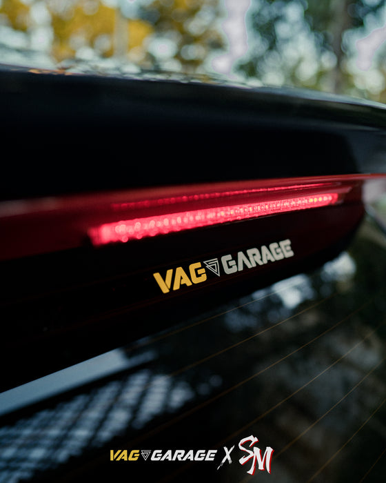 VG Vinyl Decal (L:200mm x W:25mm) - VAG Garage Australia ® - VW/AUDI Aerokits, Aftermarket Parts & Accessories.